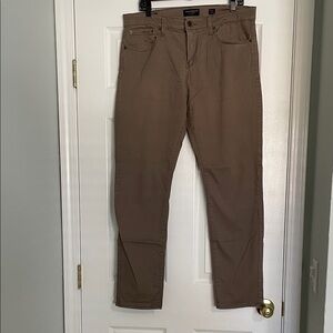 Men's Lucky Brand Light Brown Straight-Leg Jeans